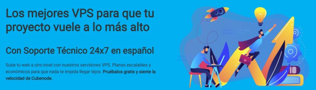 Hosting y servidores vps - Cubenode